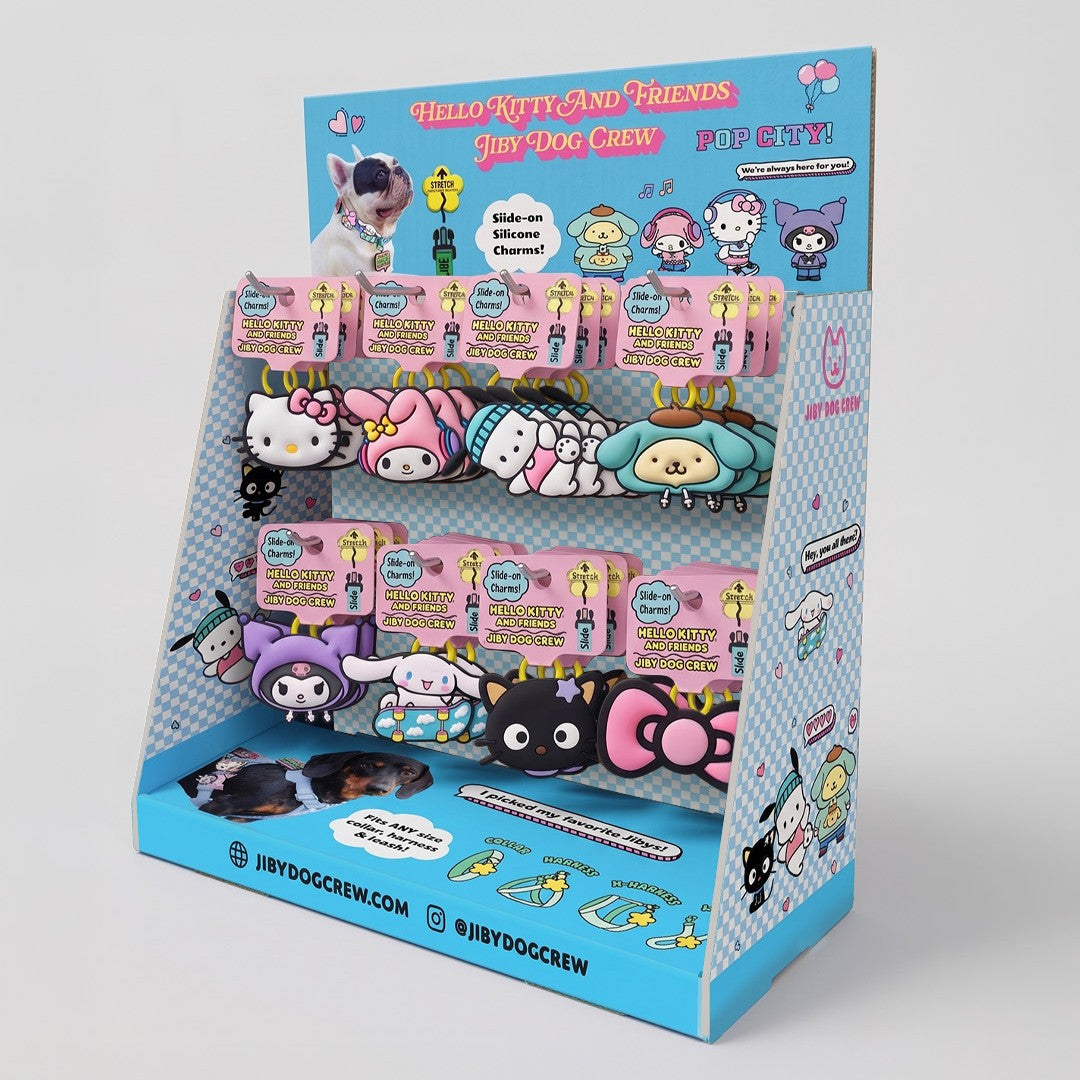 Jiby Counter Display - Dog - Prefilled - Hello Kitty® & Friends - Pop City