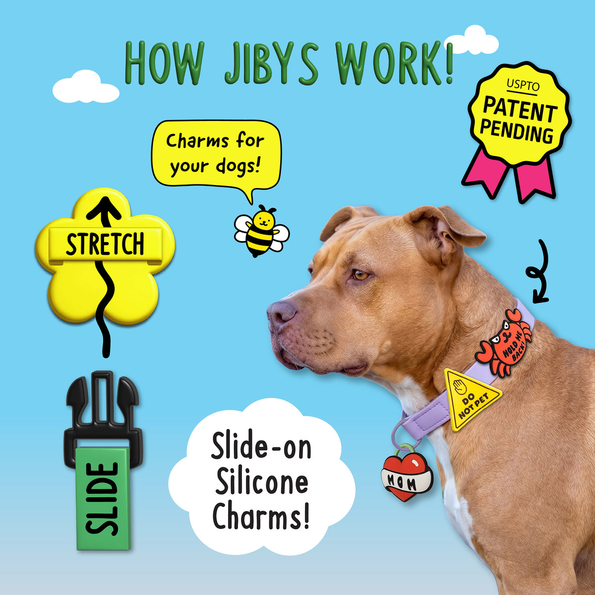 Sup Dog Jiby Dog Charm