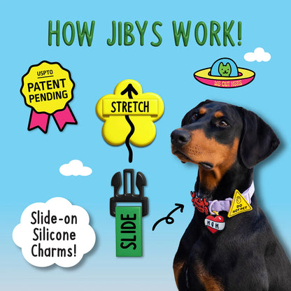 Crabby Jiby Dog Charm