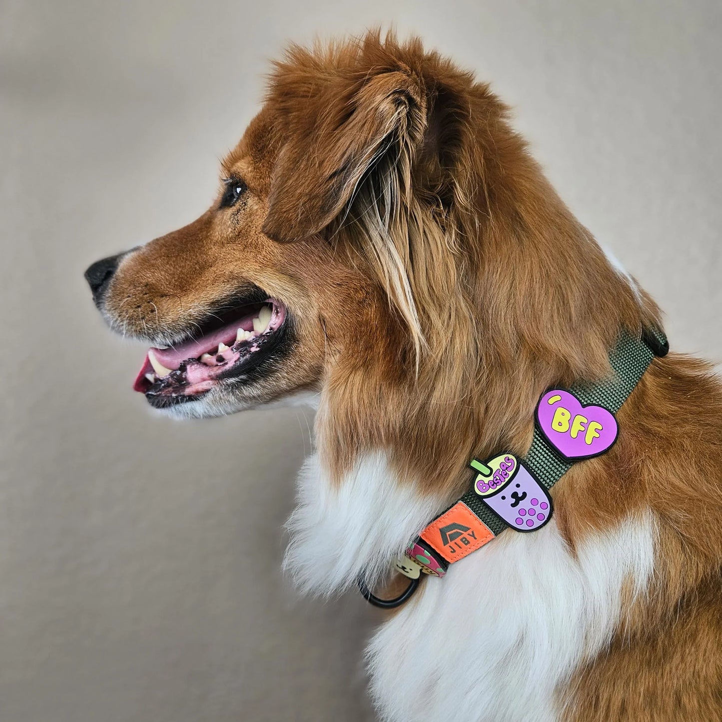 Boba Ube Jiby Dog Charm