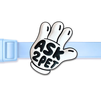 Ask To Pet Jiby Dog Charm
