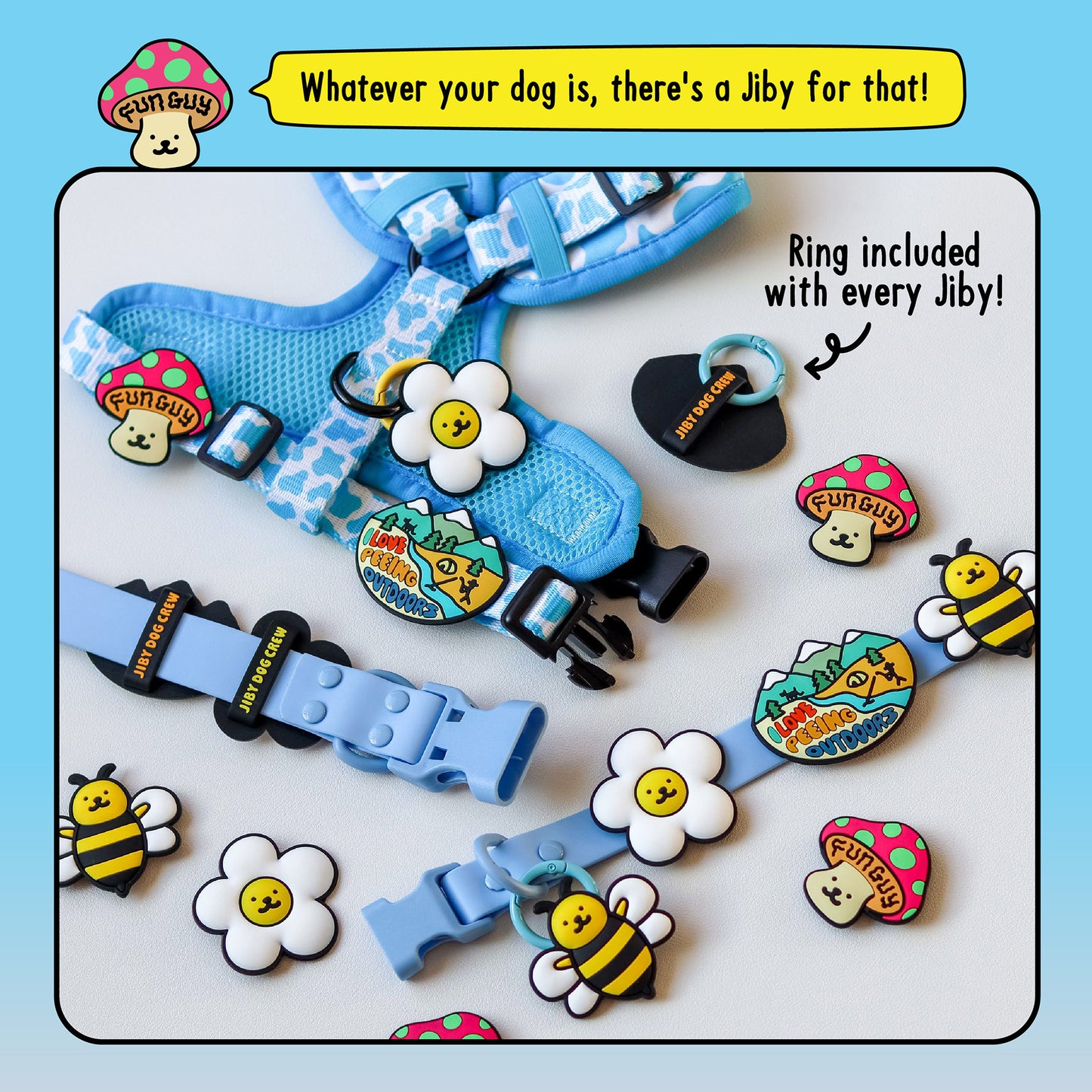 Therapy Dog Jiby Dog Charm