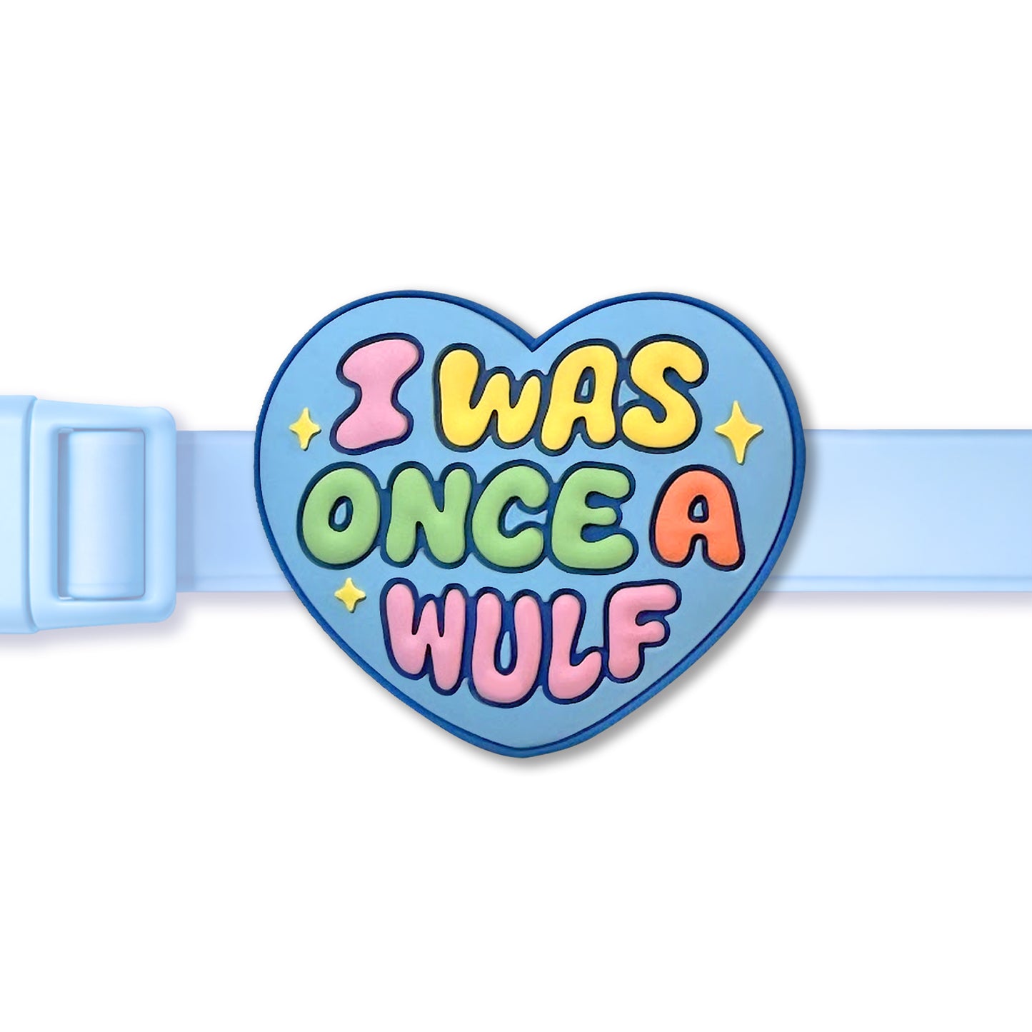 I Was Once A Wulf Blue Jiby Dog Charm