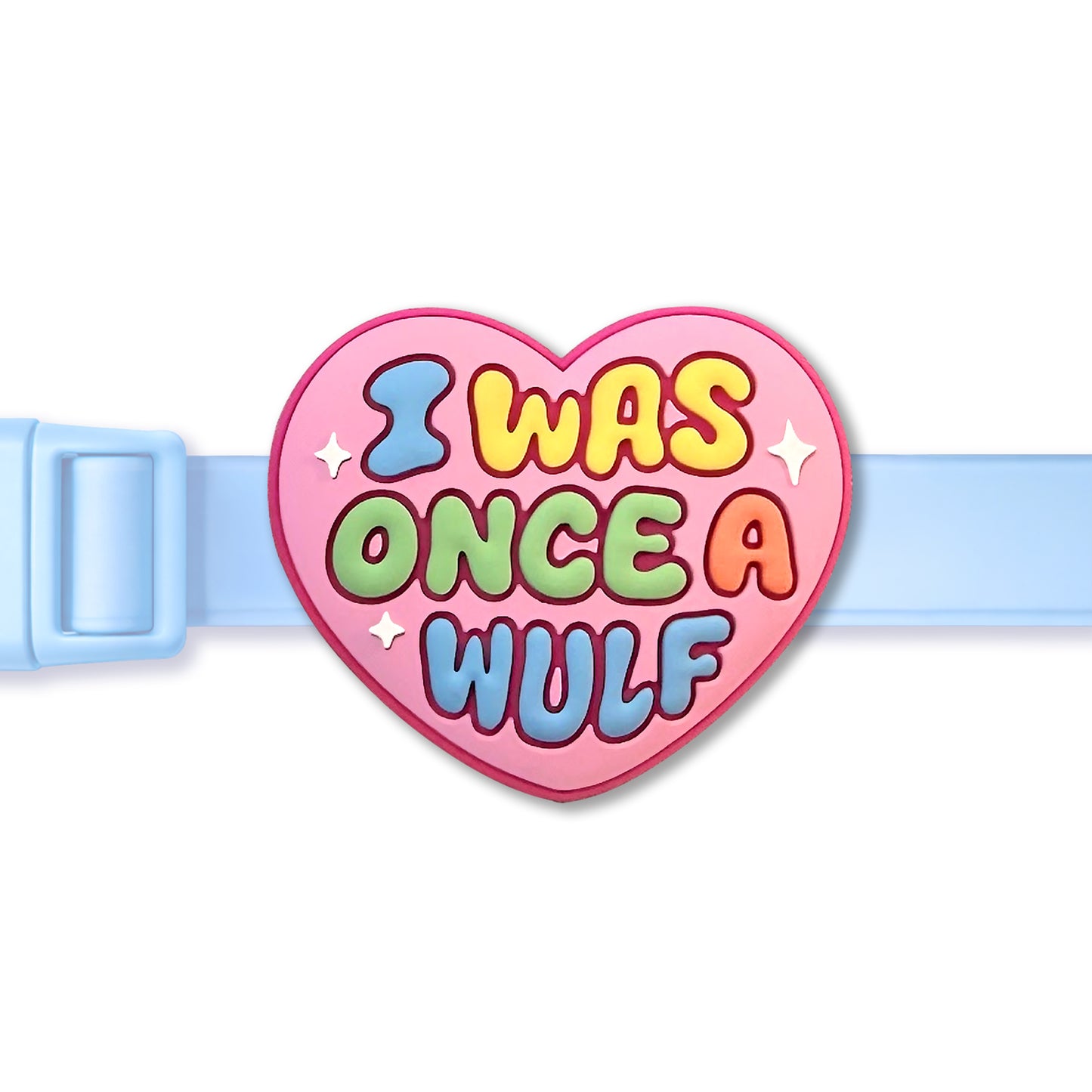 I Was Once A Wulf Pink Jiby Dog Charm