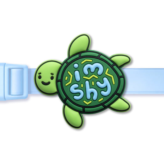 I'm Shy Turtle Jiby Dog Charm