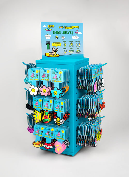 Jiby Spinner Fixture - Dog & Cat - Prefilled (240 Jibys)