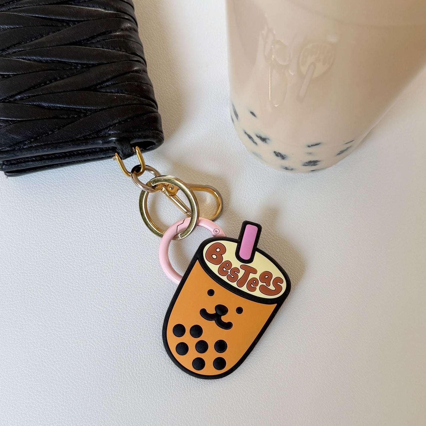 Boba Milk Tea Jiby Dog Charm